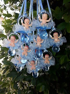 Blue Pacifier Necklaces Small Babies Baby Shower Games Prizes Favors Decorations • $13.99