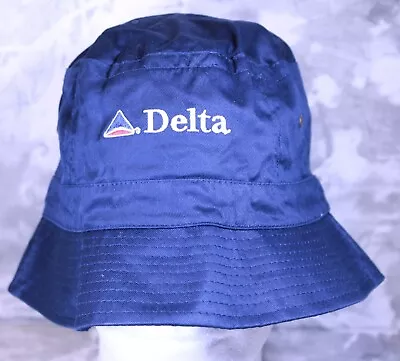 Delta Airlines Triangle Logo Bucket Hat • $9.60