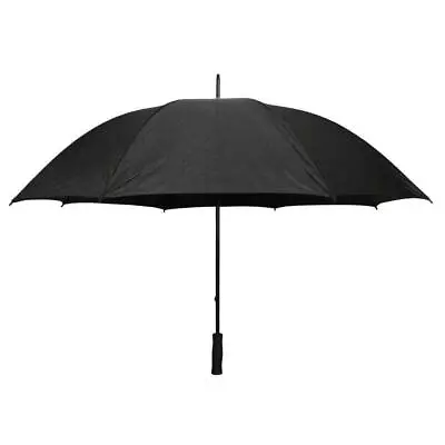 5 Ft. Golf Umbrella In All BlackStraight And Firm Handle 60 In Dia • $9.82