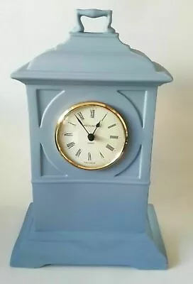 Wedgwood Blue Jasperware Clock Quartz • $201.82