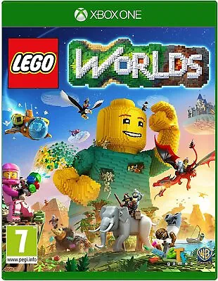 Lego Worlds Xbox One EXCELLENT Condition FAST Dispatch • $36.64