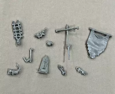 Warhammer Fantasy Vampire Count Skeleton Command Bits Standard Musician GW 4 • $9.99