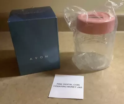 Avon Digital Coin Counting Money Jar - New Sealed!! In Original Box • $6