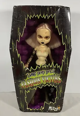 $99.99 • Buy Living Dead Dolls Fashion Victims Mezco Lulu Horror 2004 NEW DAMAGED BOX