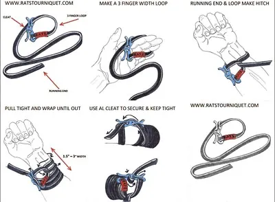  Tourniquet Release First Aid Survival Emergency Tourniquet Rope Medical EDC • $7.99