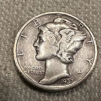 1937 D Mercury Dime Nice • $5
