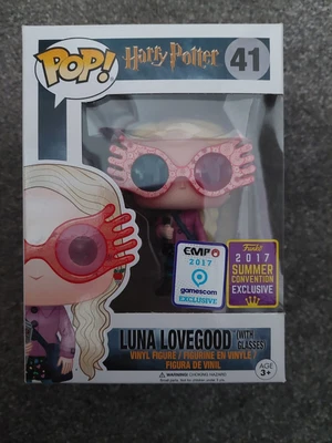 £50 • Buy Luna Lovegood With Glasses Funko Pop #41 2017 Summer Convention Exclusive EMP