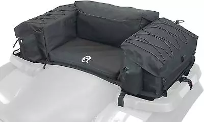 Coleman ATV 4 Wheeler Rear Padded Bottom Bag Extra Seat Storage Bag Cup Holder • $155.99