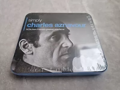 Charles Aznavour Charles Aznavour (3 CD) Album (Tin Case) NEW SEALED  • £4.98