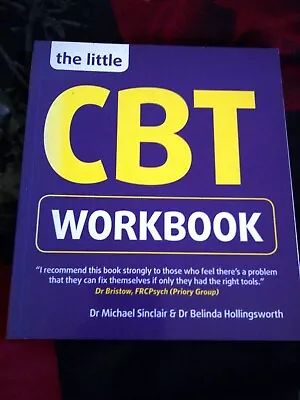 £4 • Buy The Little CBT Workbook By Hollingsworth, Dr Belinda Paperback Book
