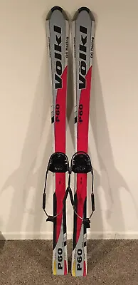Youth Volkl P60 World Cup SC Racing Race Skis 135cm W Riva Rottefella Bindings • $114.95