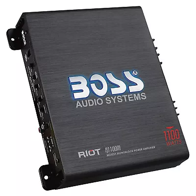 BOSS Audio Systems R1100M Car Audio Amplifier |Certified Refurbished • $53.35