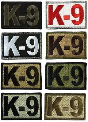 VELCRO® BRAND Fastener Morale  HOOK PATCH K9 K-9 Police Sheriff Military 3x2 • $5.95