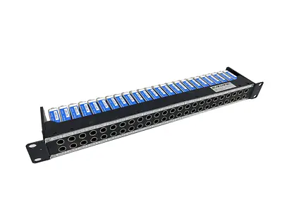 CANARE 24DV 1U 24 NORMALED VIDEO PATCH PANEL 3G HD With DVJB-W Modules • $433