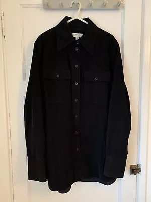 Cos Black Cord Shirt  • £0.99