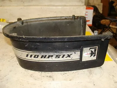 66 67 Mercury Kiekhaefer MERC 1100 Outboard Motor 110hp Lower Cowl Cowling Cover • $48