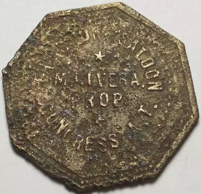 $169.95 • Buy CONGRESS A. T. Ghost Town ARIZONA TERRITORY Good For 1 Drink STONE SALOON Token