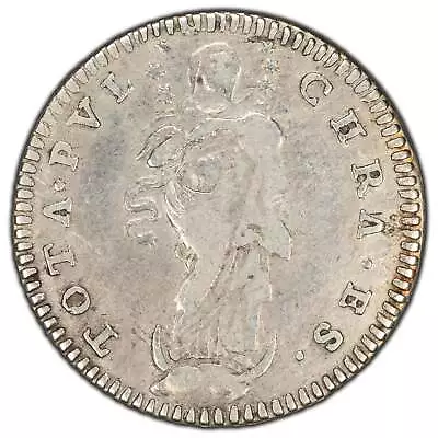 Italy Papal States 1752 (XIII) One Grosso Silver Coin KM #969 • $48.03