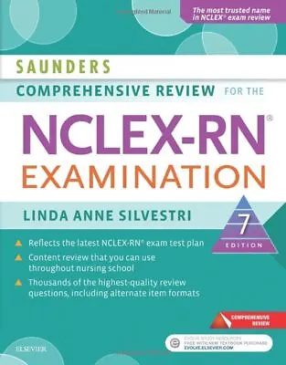 $4.52 • Buy Saunders Comprehensive Review For The NCLEX-RN  Saunders Comprehe