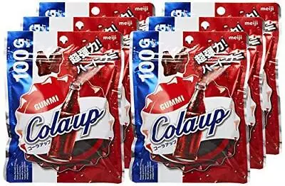 Meiji Cola Up Flavor Hard Gummy Candy   100g X 6 Bags • $45.55