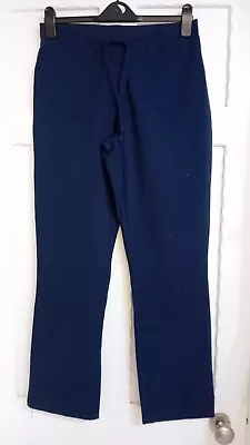 Cotton Traders Navy Blue Casual Trousers Size 10 • £1.50