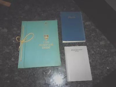 $25 • Buy JEWISH RELIGION BOOKS - Set OF 3 - ANTIQUE /VINTAGE - -  RARE - FIRST EDITIONS