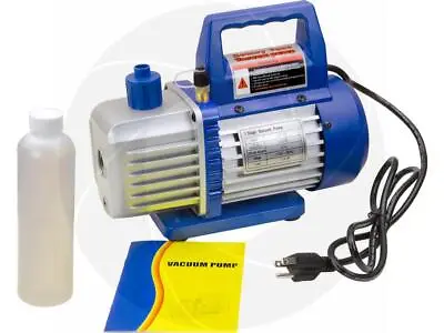 Air Vacuum Pump HVAC Auto A/C Refrigerant Recharging Tool Air Suction US 110V AC • $119.99