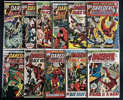 Daredevil Lot Of 11 Bronze Age #90 92 96-99 103-107 Marvel Comics Key 1st Ramrod • $25