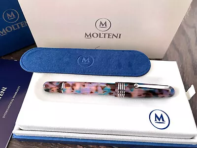 Molteni Pen M54 Kalei Cellulose Acetate Fountain Pen Jowo Nib Piston Filler • $245