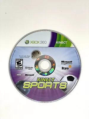 Kinect Sports Xbox 360 Video Game Disc Only Tested Clean Free Ship!!!! • $3.95