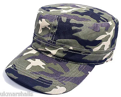 Camouflage Camo Cap Hat Hunting Geocaching Trek Army Hat Men's Women's • £3.59