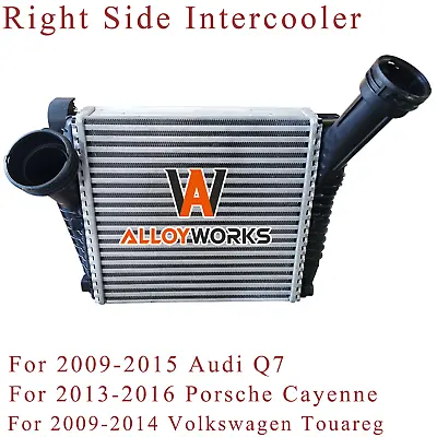 Aluminum Core Right Intercooler For 2009-2014 Porsche Cayenne/Audi Q7/VW Touareg • $79.99