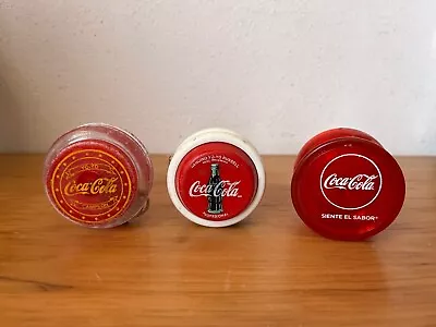Vintage 3 Dif Russell & Mexican Coca-Cola YO-YO Professional Promo From 80's 90s • $89.99