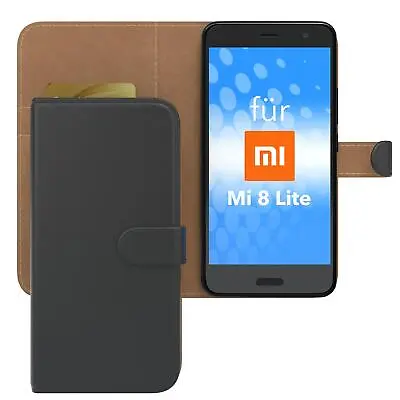 Case For Xiaomi Mi 8 Lite Phonecase Protective Case Cover Flip Case Black • $18.05