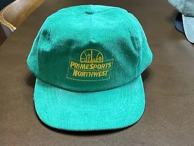 Vintage Seattle Super Sonics Prime Sports NW Snap Back Trucker Baseball Hat Cap • $14.99