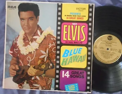 ELVIS PRESLEY Blue Hawaii LP ~ RARE AARM Gold Label RCA AUSTRALIA NM! FreeOZPost • $69.99