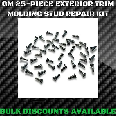 1970+ Monte Carlo Landau Vinyl Top Side Molding Trim Clip REPAIR Pin STUD Screws • $14.96