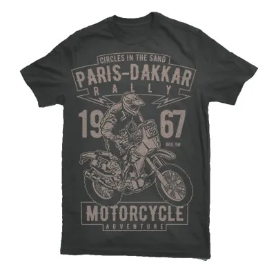 T Shirt Paris Dakkar Rally Automobile Cars Racing Race Motorcycle Unisex  S-3XL • £13.99