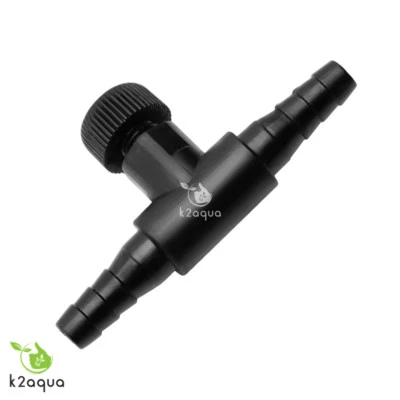 £1.99 • Buy Air Flow 1 Way Control Regulator Valve For Aquarium Fish Tank Pump Tube 4/6mm 