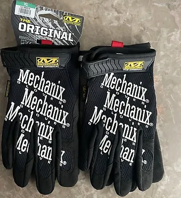 MECHANIX WEAR Tactical Original Multipurpose Work Gloves 2 Pairs Black • $45