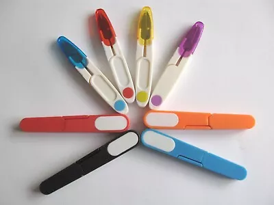 Craft Snips/snippers Thread Cutter Scissors Cotton/fishing Line  - Safety Cover • £1.99