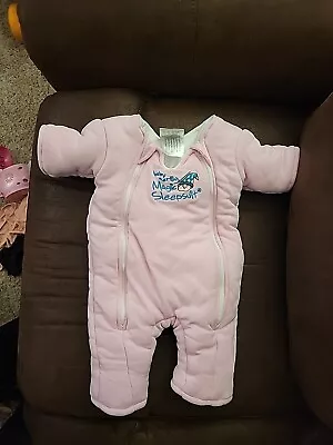 Baby Merlin’s Magic Sleep Suit Size Small 3-6 Months (12-18 Lbs) Pink • $15