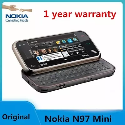 Original Nokia N97 Mini Mobile Phone Unlocked 3G WIfi GPS 8GB Symbian Smartphone • $89.99