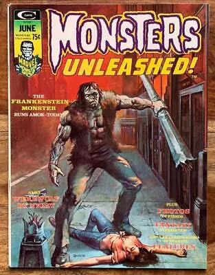 Monsters Unleashed #6 Magazine. (Marvel 1974) VF- Bronze Age. • $62.17