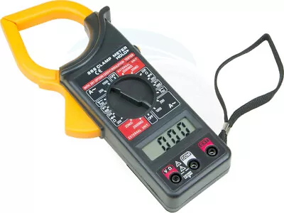 AC/DC Clamp Volt-Meter Voltage Current Resistance Continuity Tester • $16.79