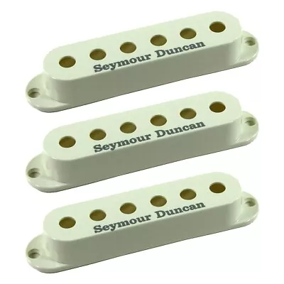 Seymour Duncan S-Cover Parchment Replacement Guitar Pickup Cover 3-Pack W/ Logo • $21