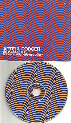 ARTFUL DODGER Think About Me 2001 UK PROMO Radio DJ CD Single USA Seller MINT  • $24.99