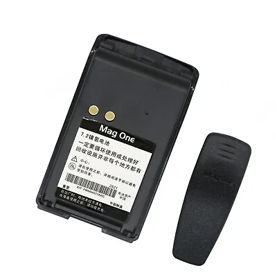 PMNN4071ARC OEM Battery For Motorola Mag One BPR40  A6 A8 Portable Radio + Clip • $32.39