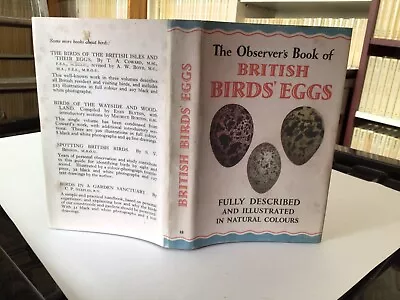 £12.99 • Buy Observers Book Of British Birds Eggs 1st Ed 1954 + Copy Dust Jacket