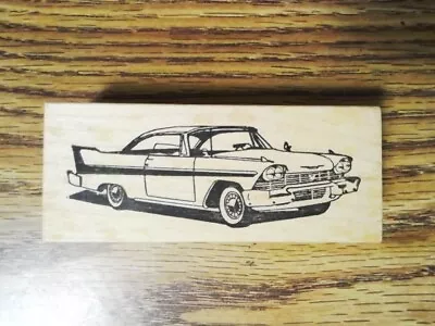 Plymouth Fury Classic Car Rubber Stamp • $9.95